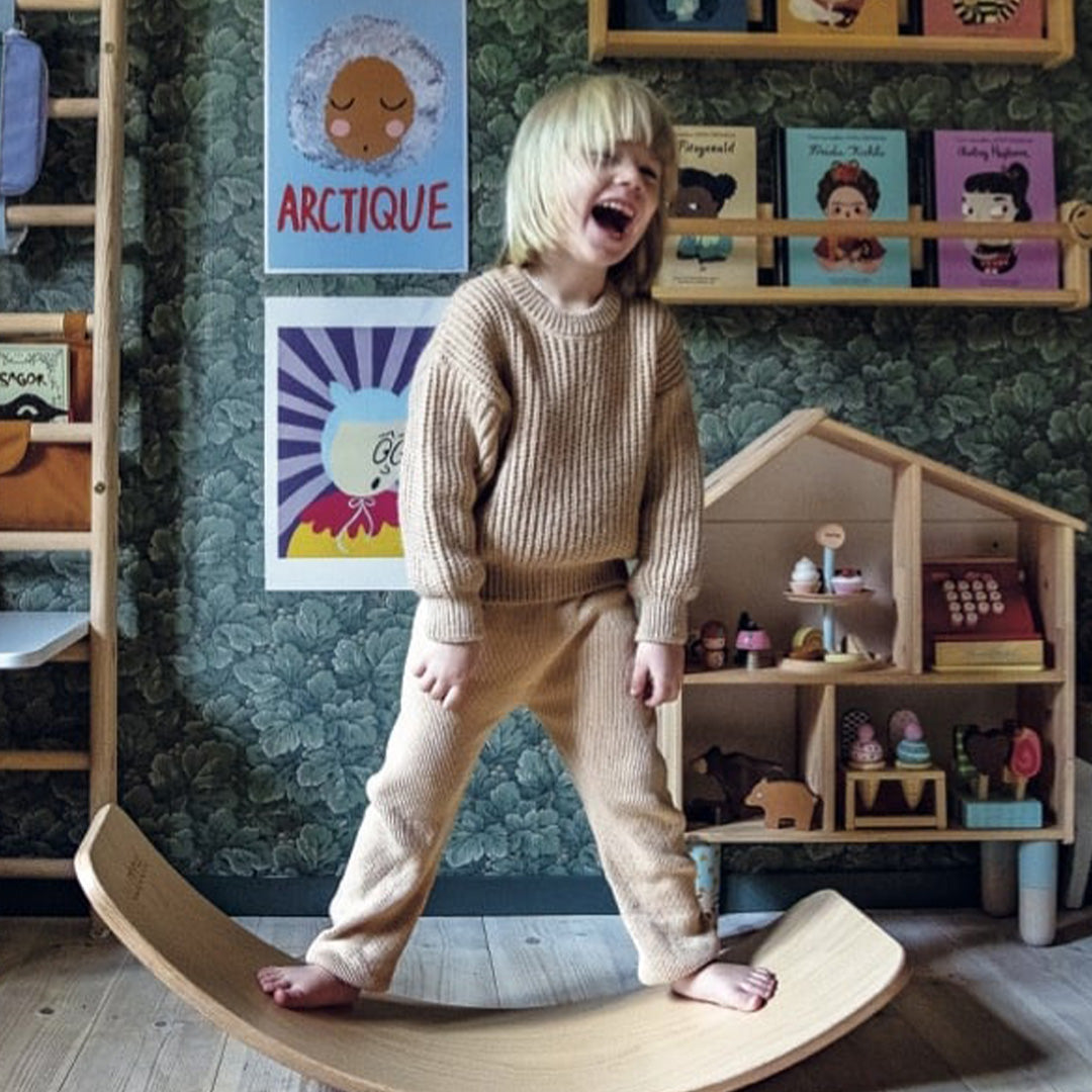 wobbel original blank gelakt met vilt - jungle | 01-ORTWJUN | 3