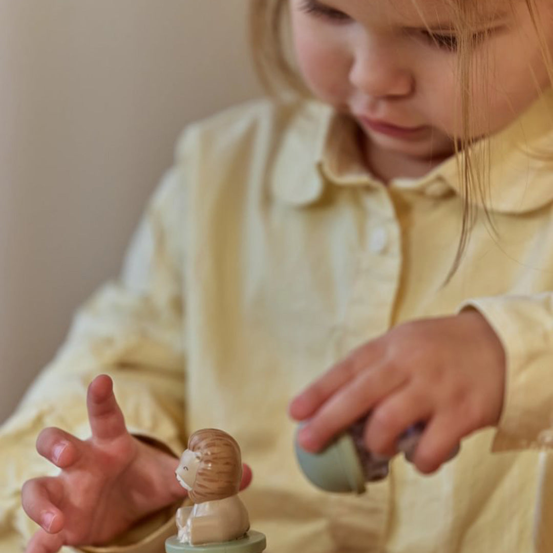 little dutch muziekdoosje safari friends - groen | LD7489 | 2