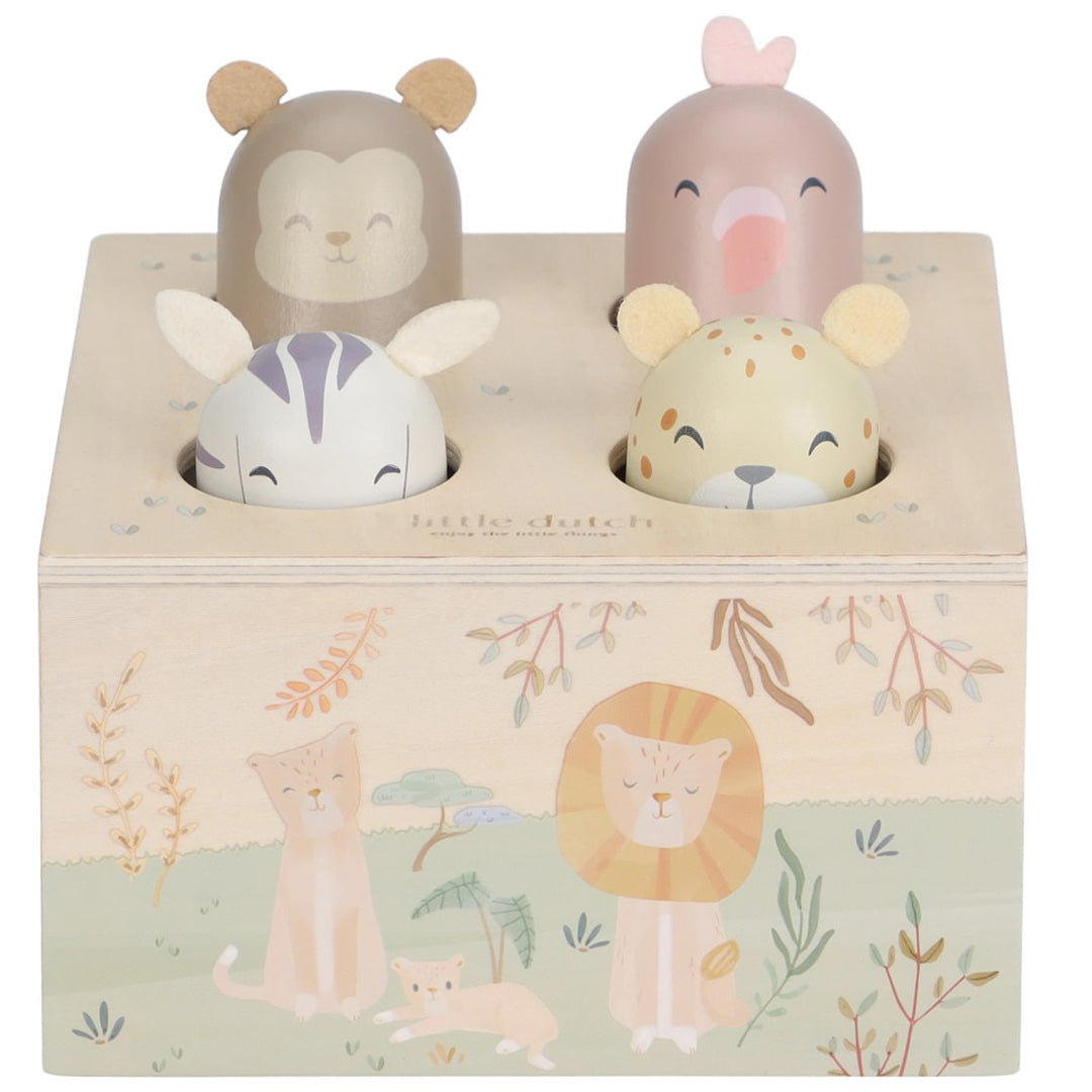 little dutch pop-up speeltje safari friends | LD7465 | 4