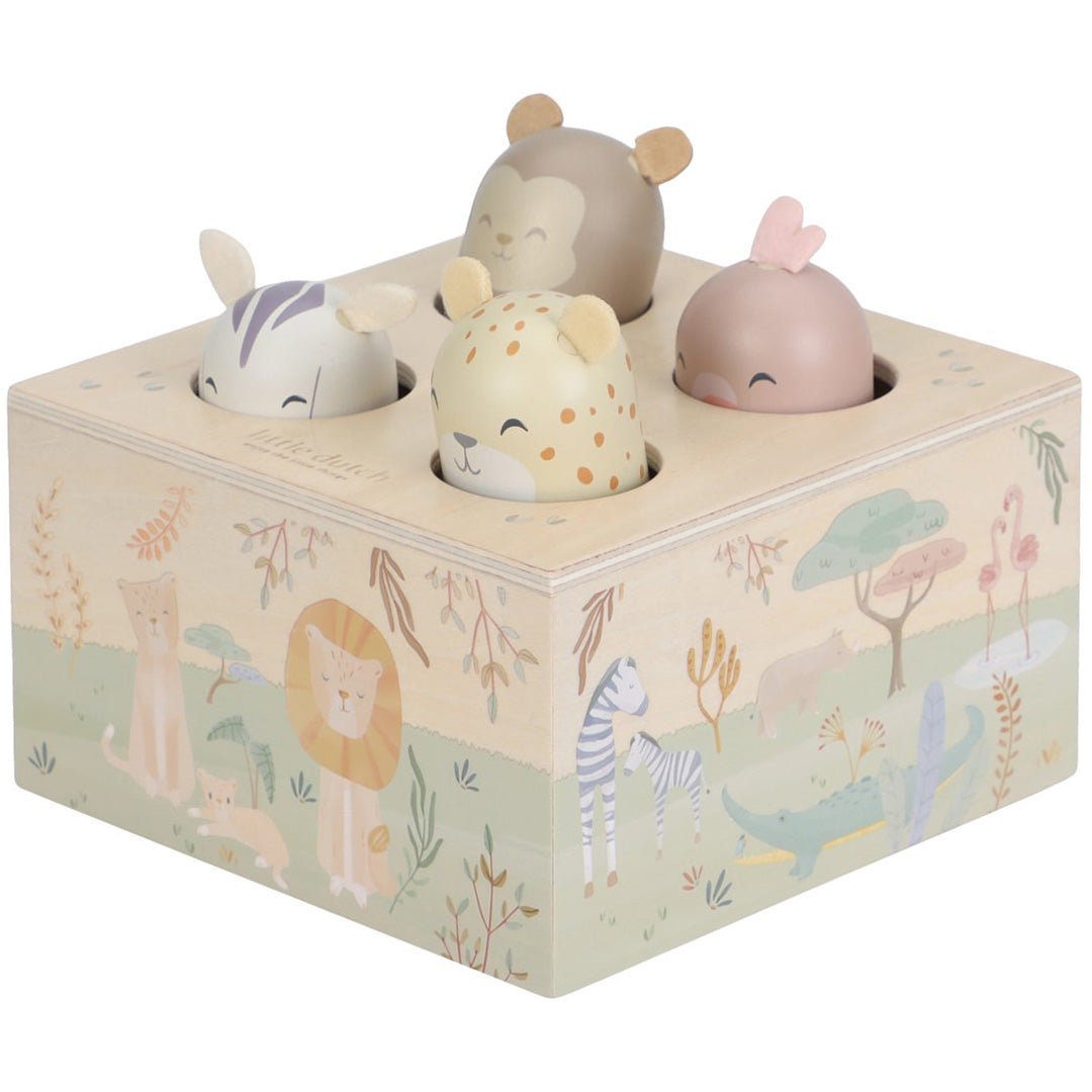 little dutch pop-up speeltje safari friends | LD7465 | 