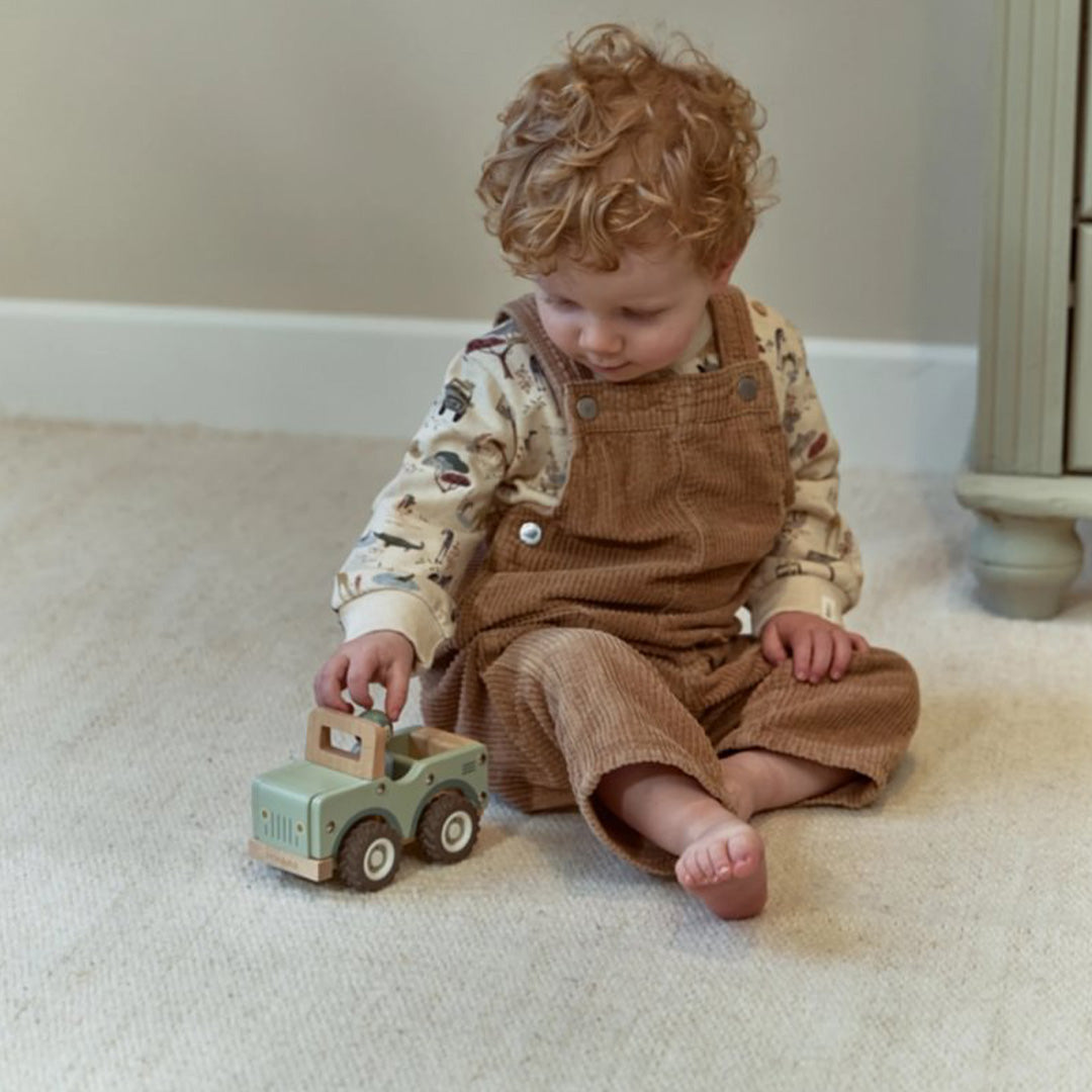 little dutch speelauto met chauffeur - safari friends | LD7484 | 2