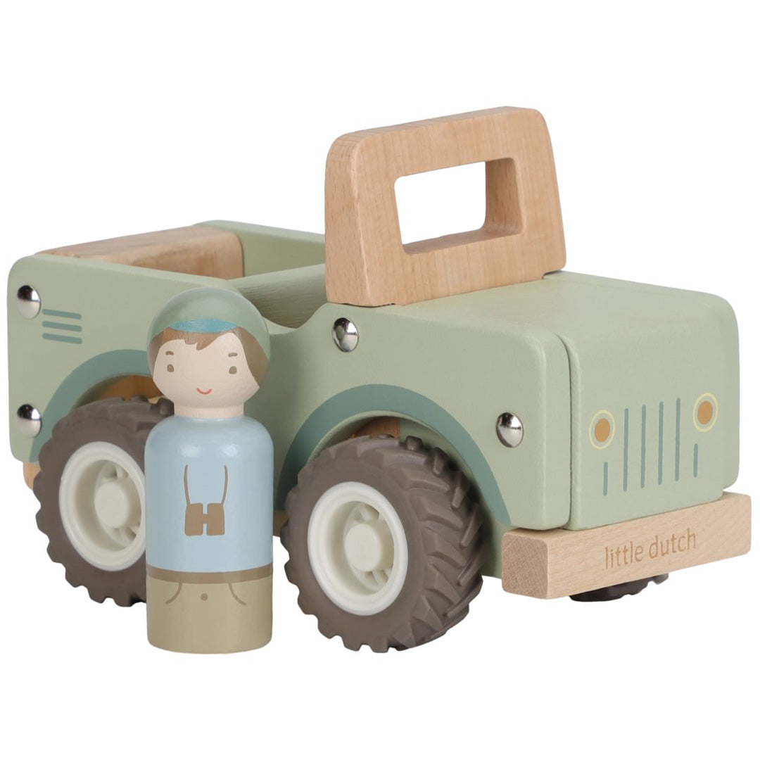 little dutch speelauto met chauffeur - safari friends | LD7484 | 