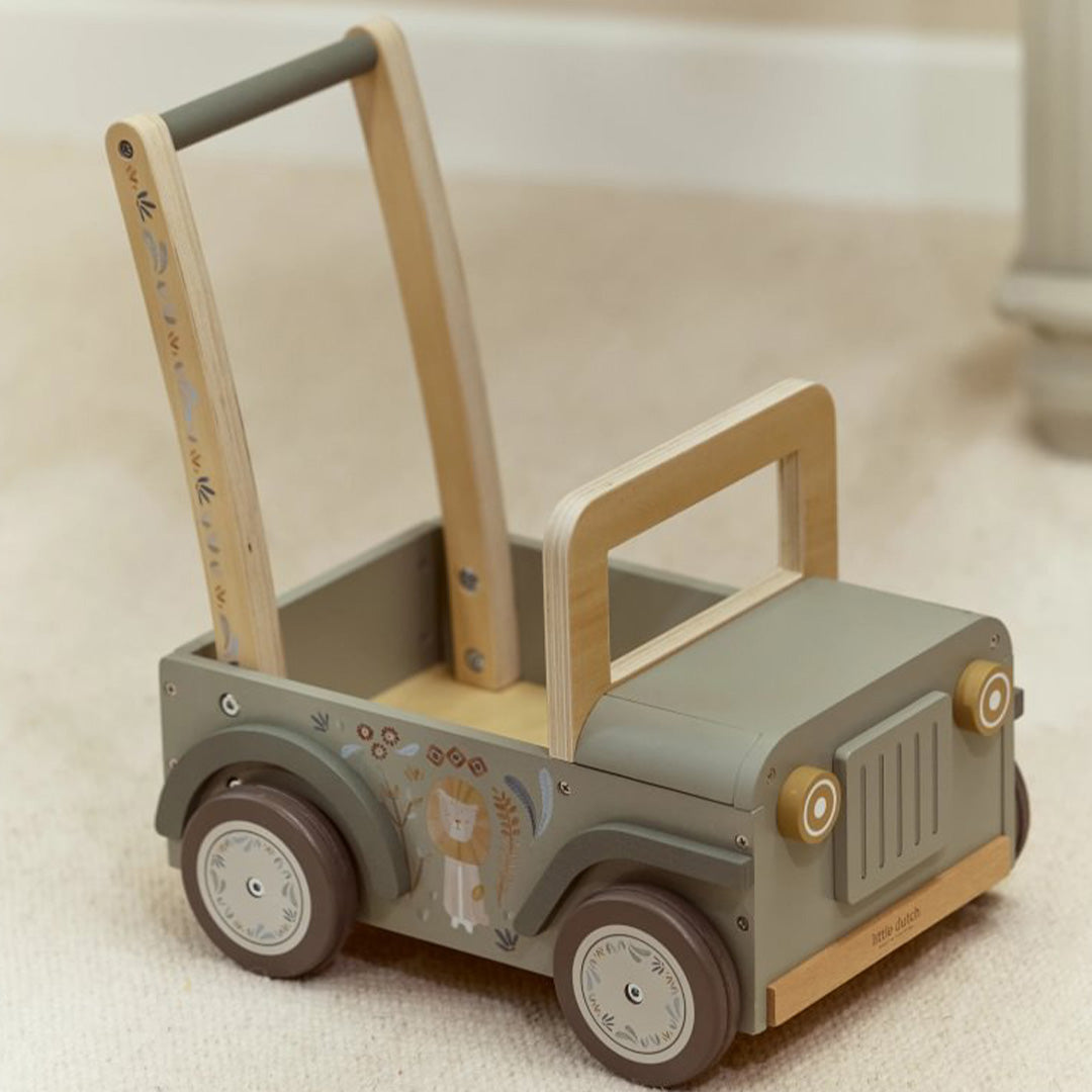 little dutch loopwagen - safari friends