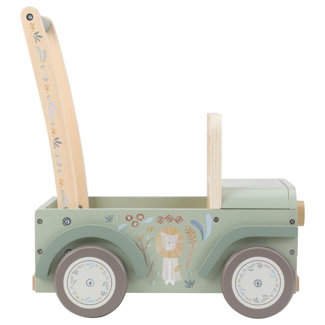 little dutch loopwagen - safari friends