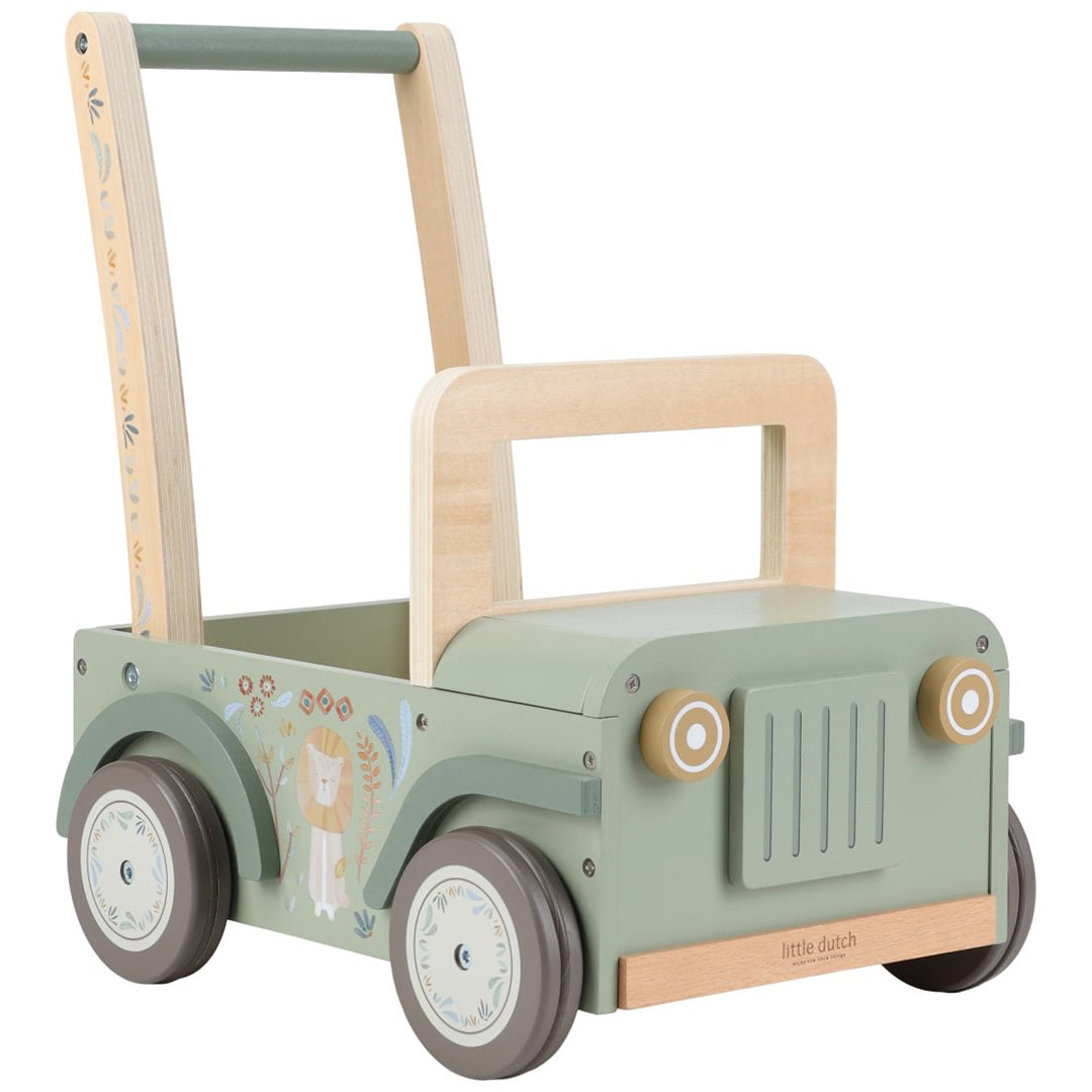 little dutch loopwagen - safari friends