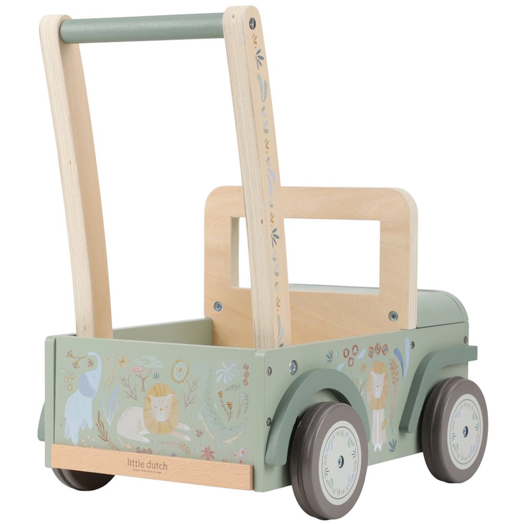 little dutch loopwagen - safari friends