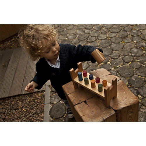 wooden story hamertje tik - regenboog | WS19 | 2