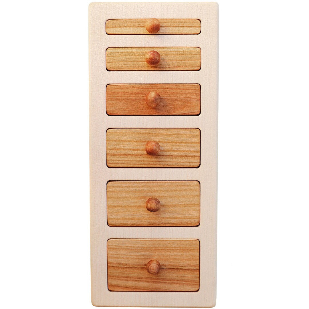 wooden story knoppuzzel breed en smal - 6st | WS314 | 0