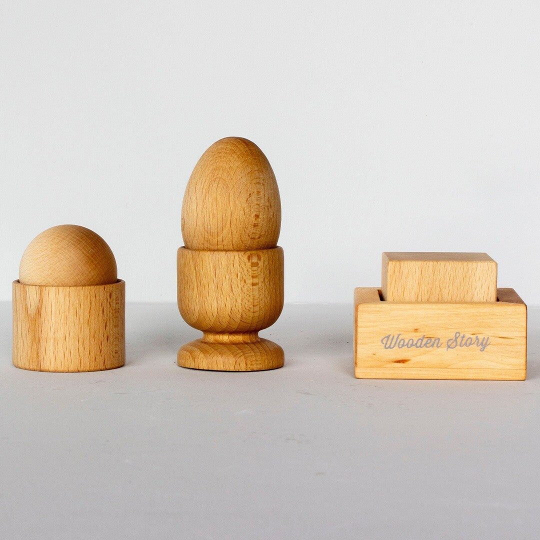 wooden story montessori vormenset - 6-delig | WS267 | 1