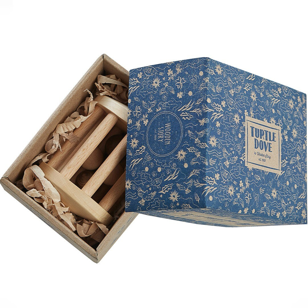 wooden story rammelaar tortelduif | WS120 | 3