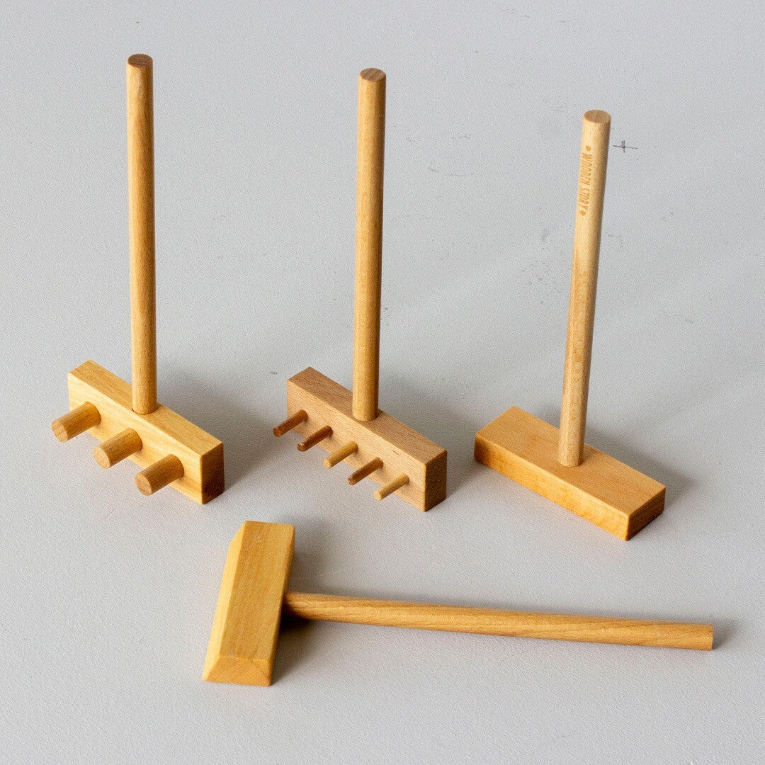 wooden story speelbak accessoires - 4st | WS266 | 2