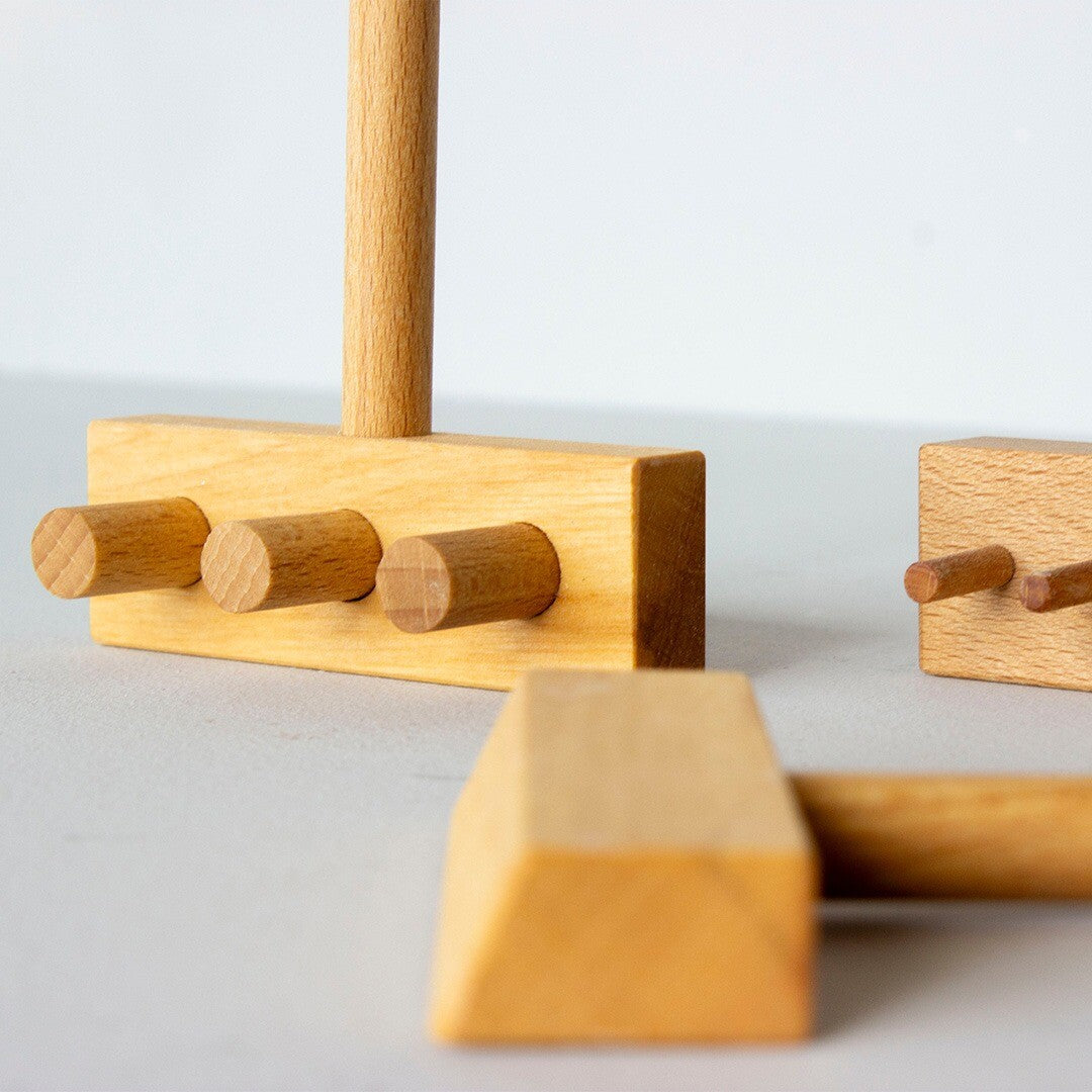 wooden story speelbak accessoires - 4st | WS266 | 4