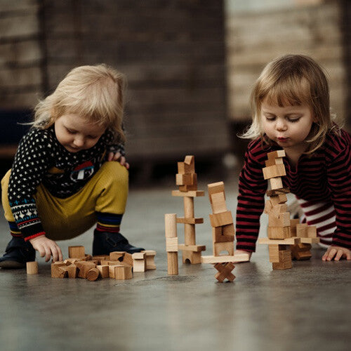 wooden story stapelblokken - naturel | WS85 | 1