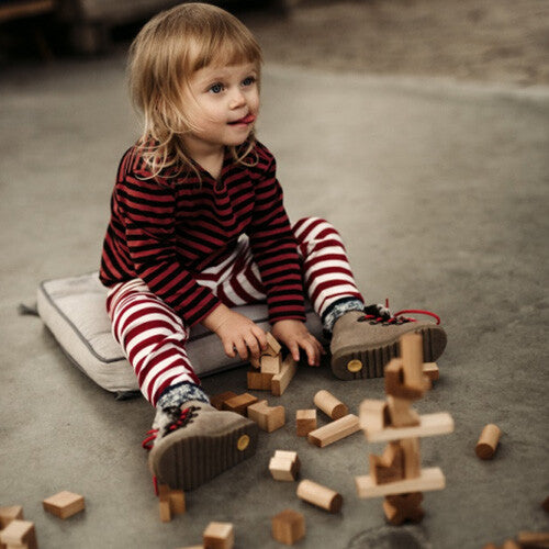 wooden story stapelblokken - naturel | WS85 | 2