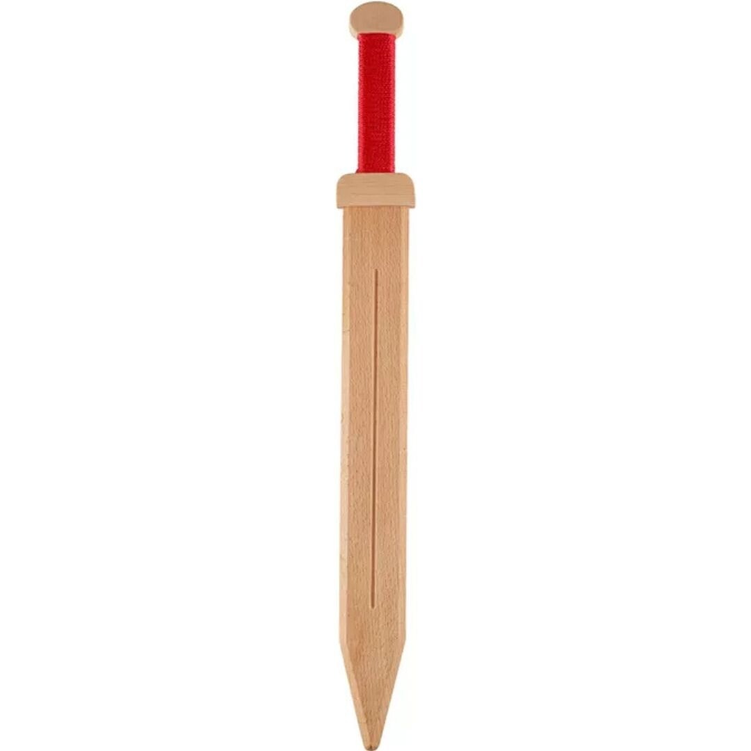woodsy romeins zwaard met rood gevest - 53,5 cm  | 0114H  | 0