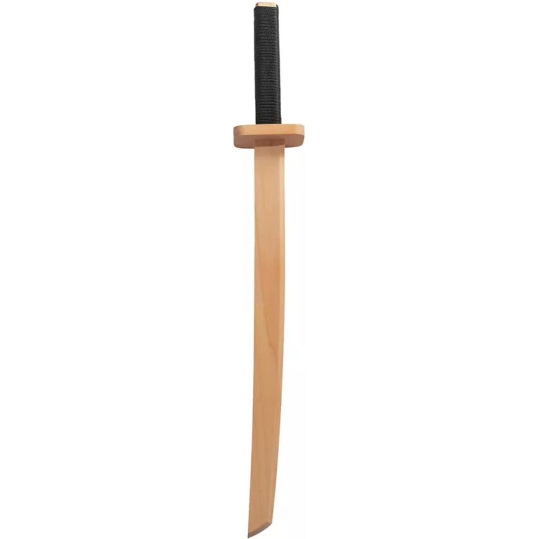 woodsy samurai zwaard met zwart gevest - 58,5 cm | 0113 | 0