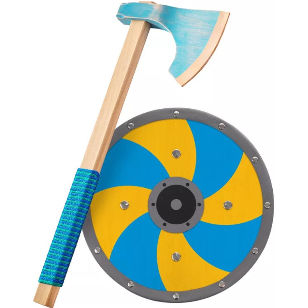 woodsy viking bijl met schild - 42,5 cm | 0711 | 0