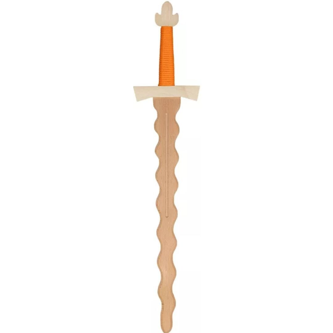 woodsy vlammend zwaard met oranje gevest - 57,5 cm | 0108 | 0