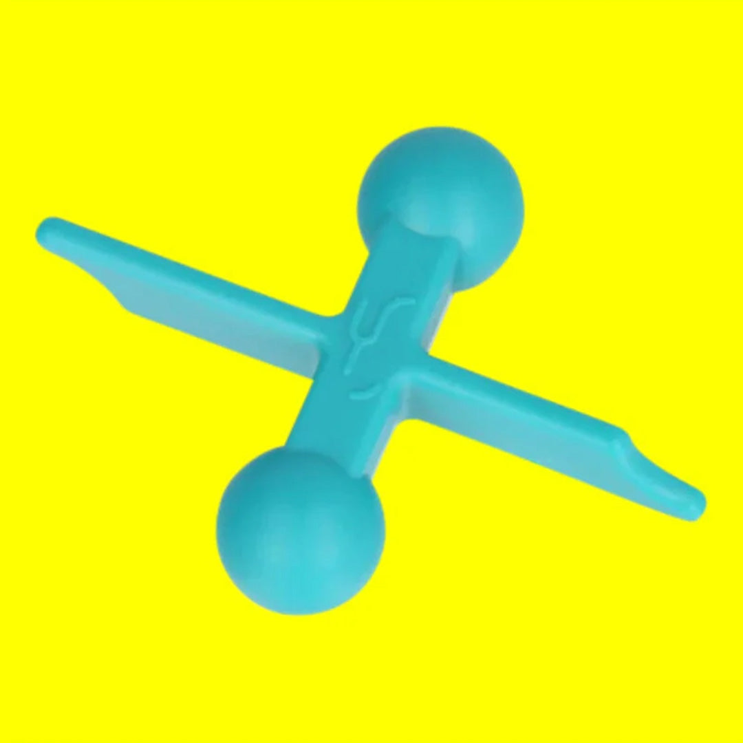 yamba toys treinbaanuitbreiding adapter set - bar - 12st | YT.SET.12 | 2