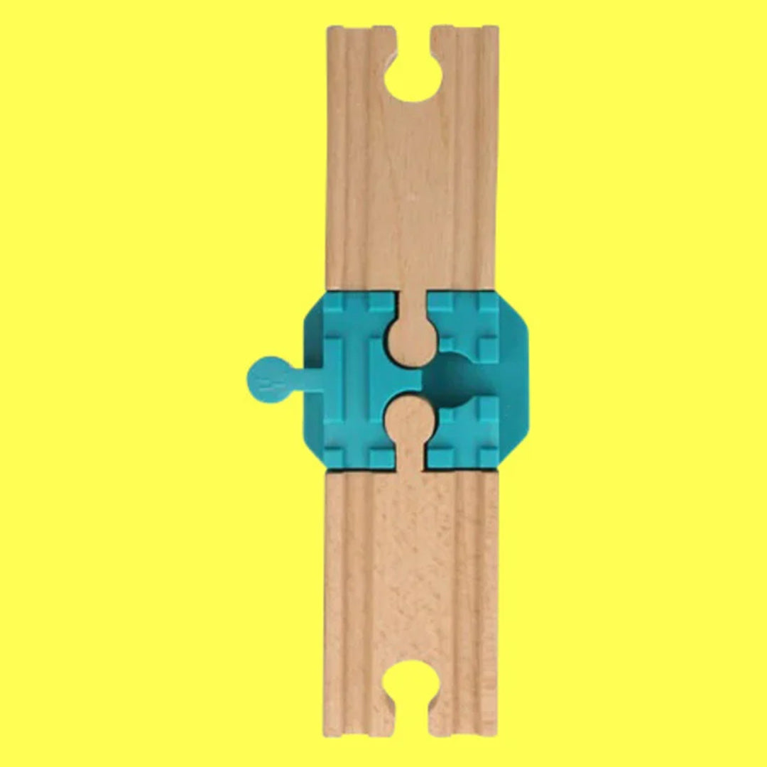 yamba toys treinbaanuitbreiding adapter set - cross bar - 6-delig | YT.SET.11 | 4