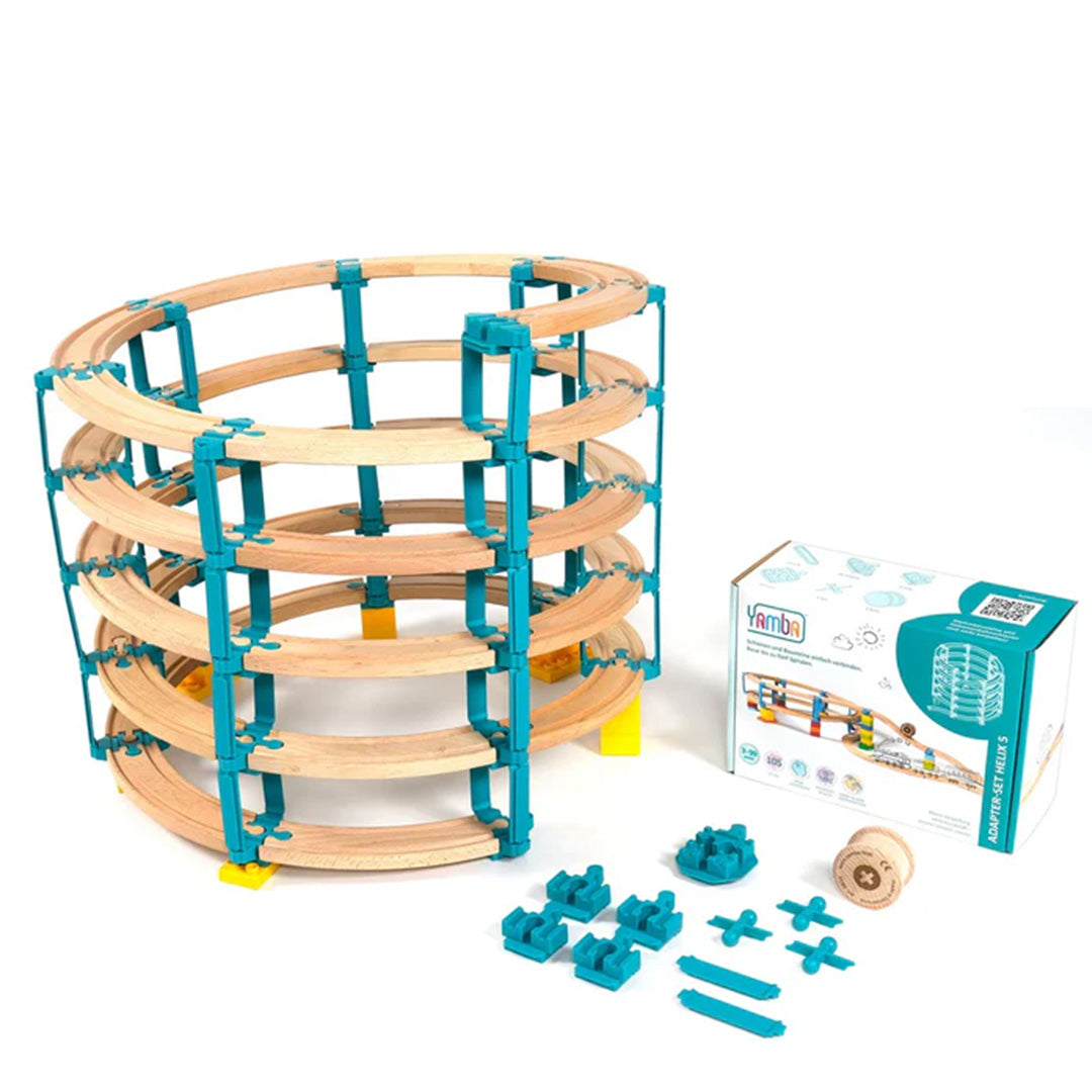yamba toys treinbaanuitbreiding adapter set - helix - 105-delig | YT.SET.04 | 3