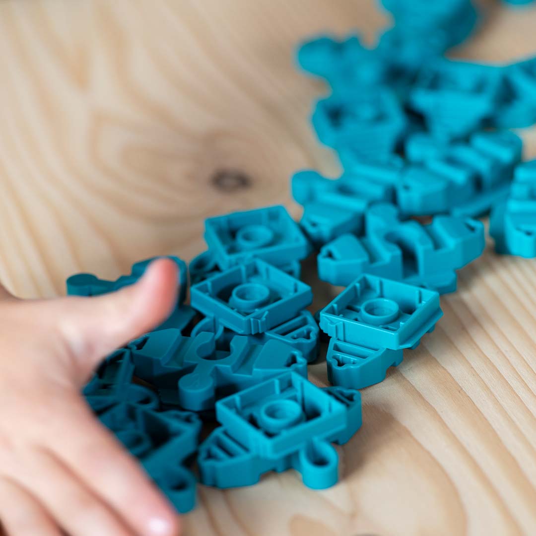 yamba toys treinbaanuitbreiding adapter set - link - 8st | YT.SET.10 | 4