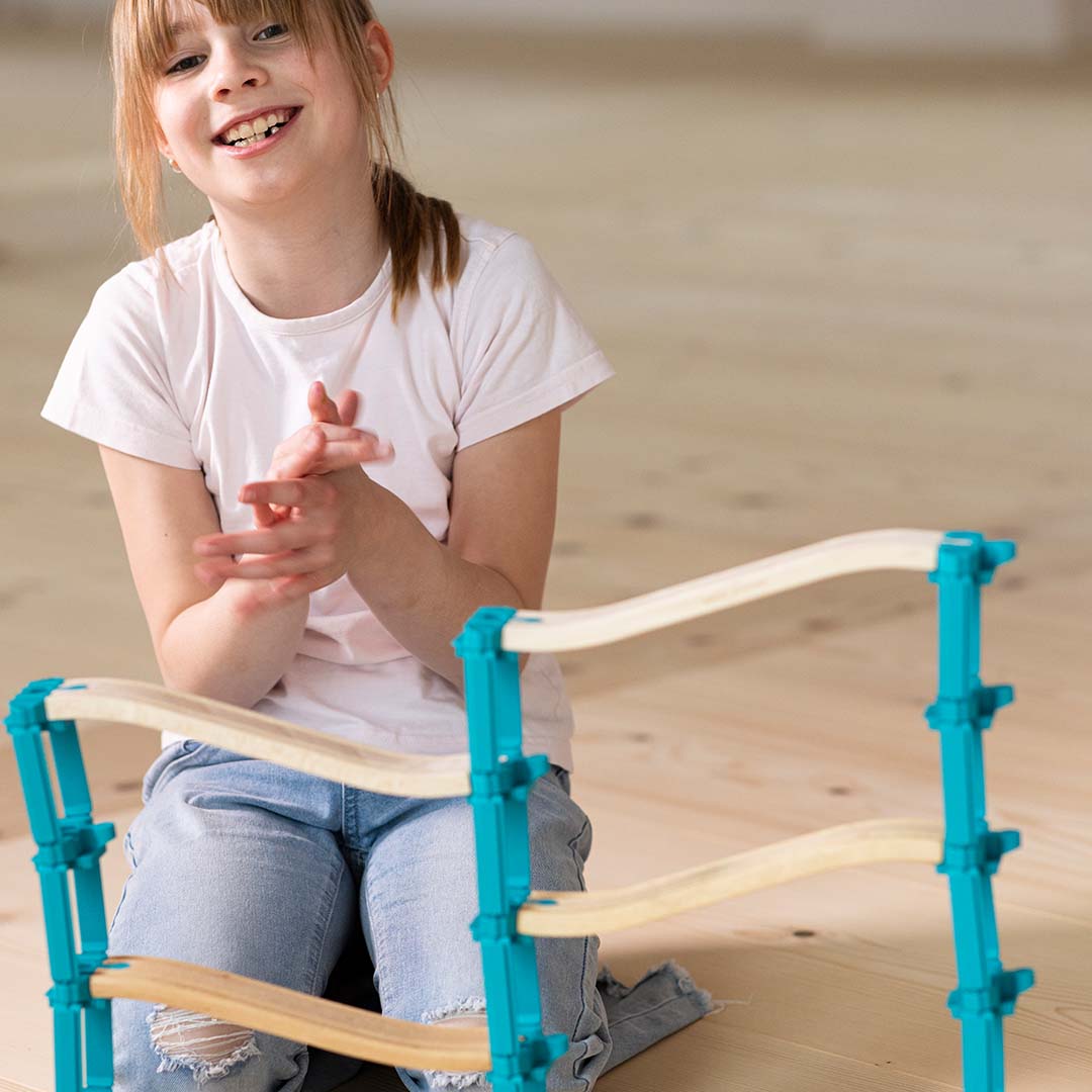 yamba toys treinbaanuitbreiding wave - 3st | YT.SET.15 | 4