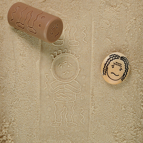 yellow door kleistempels let's roll - emoties - 6st | YD1186 | 1