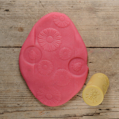 yellow door kleistempels let's roll - tuin insecten - 6st  | YD1154 | 3