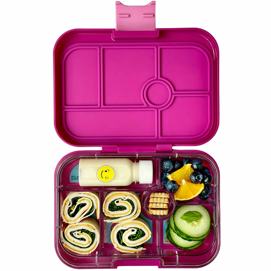yumbox original broodtrommel 6 vakken - malibu purple - mermaid | MPI202403M | 3