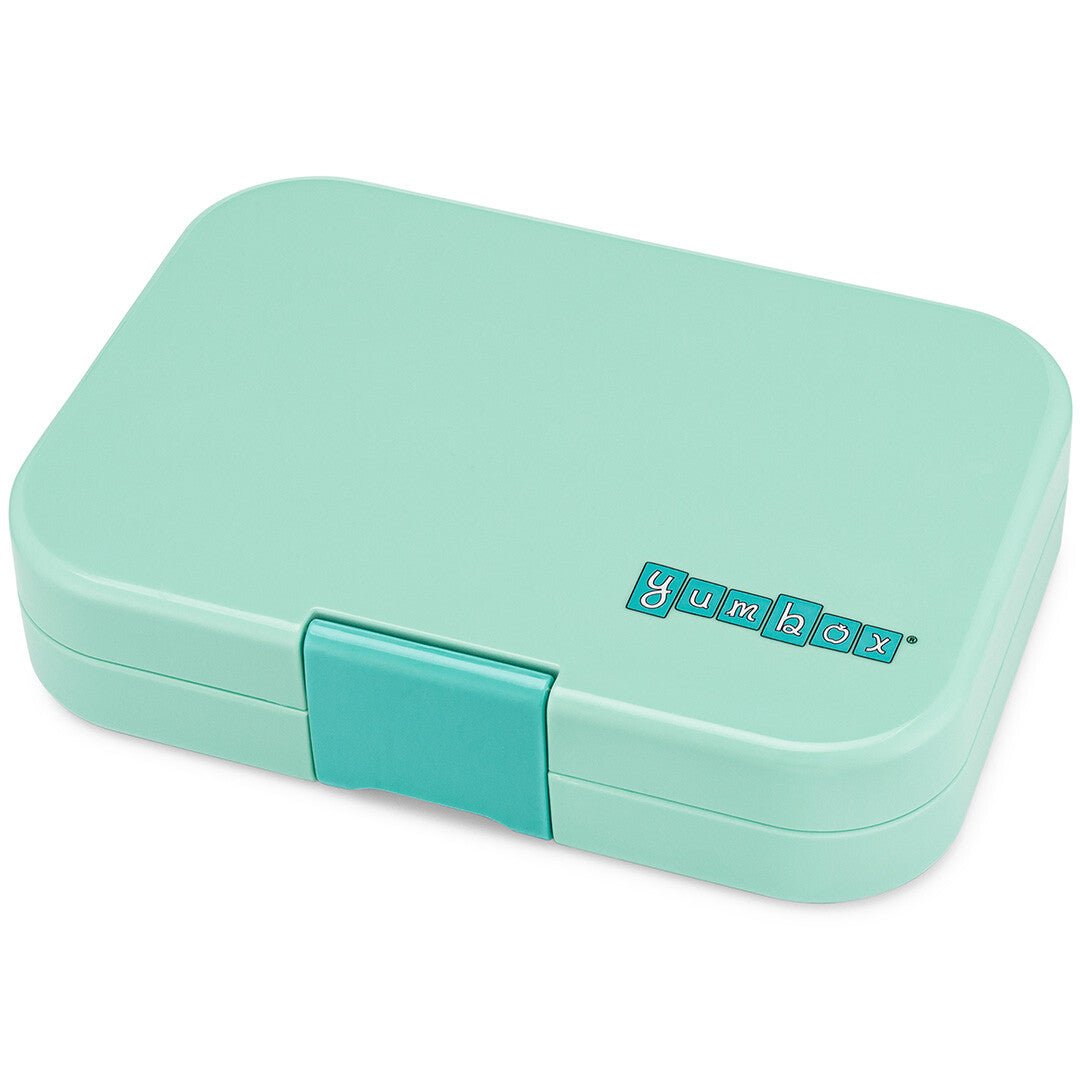 yumbox original broodtrommel 6 vakken - serene aqua - paris | SAI202303P | 1