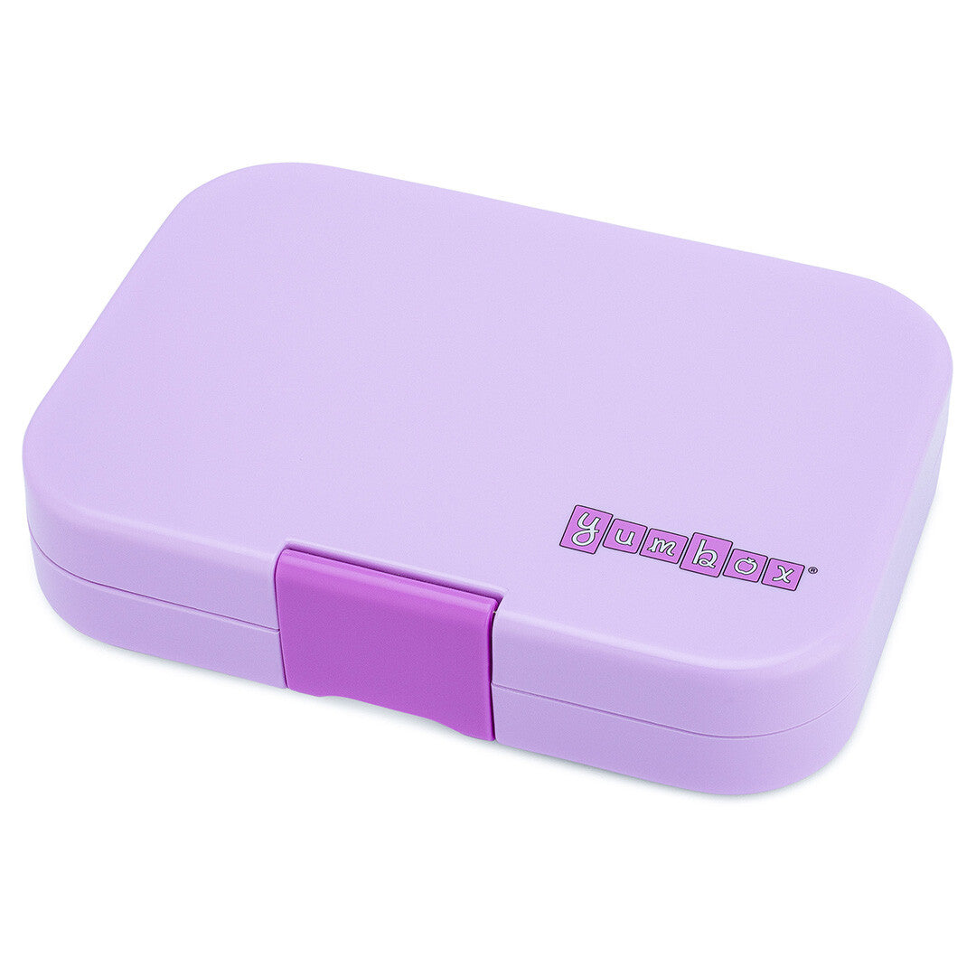 yumbox panino broodtrommel 4 vakken - lulu purple - paris je t'aime | LPII202210PJ | 1