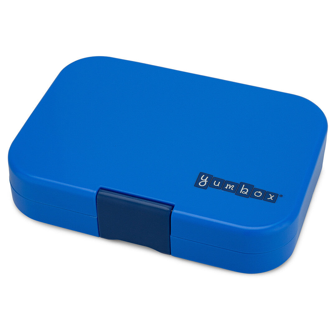 yumbox panino broodtrommel 4 vakken - surf blue - polar bear | SBII202210PB | 1