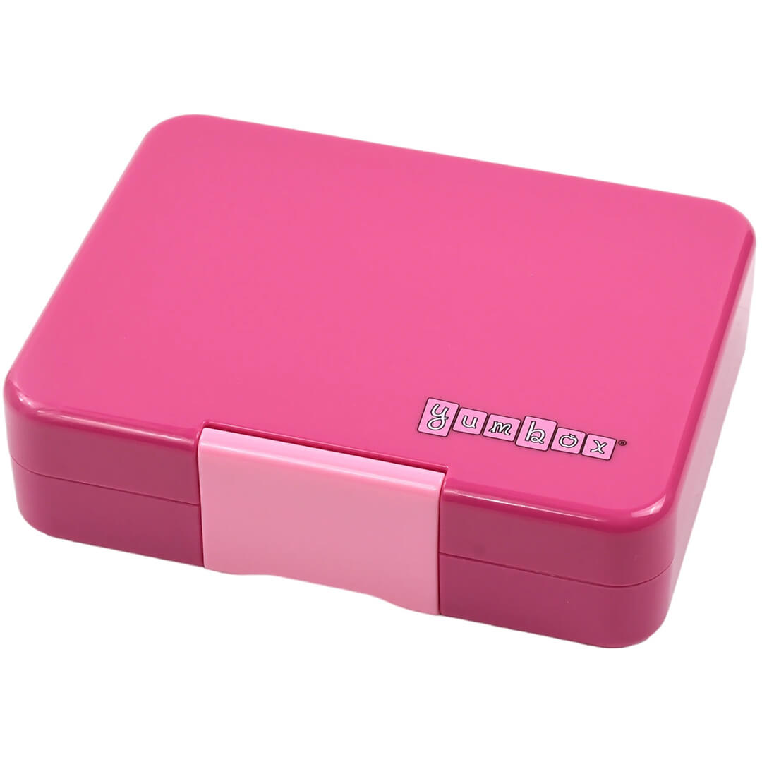 yumbox snack lunchdoosje 3 vakken - malibu purple - unicorn | MPSN202309U | 1