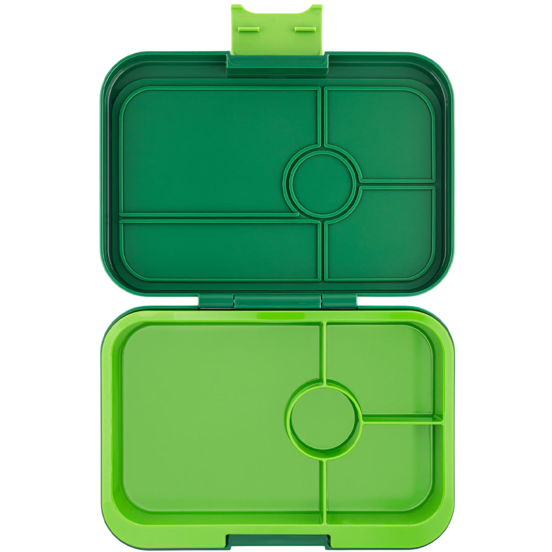 yumbox tapas broodtrommel 4 vakken XL - palm green - solid lime | PGIII202409G | 0