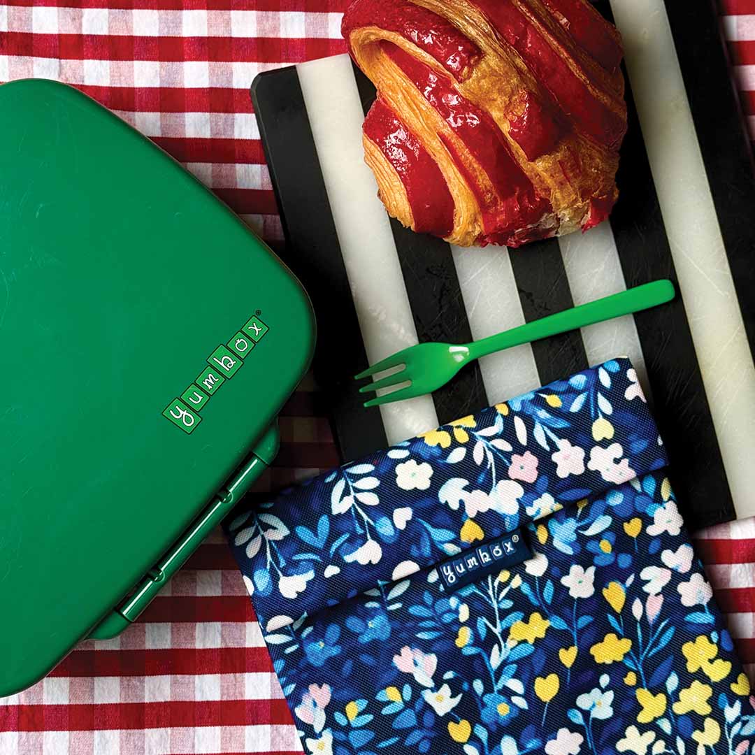 yumbox go bento broodtrommel 5 vakken - lima green