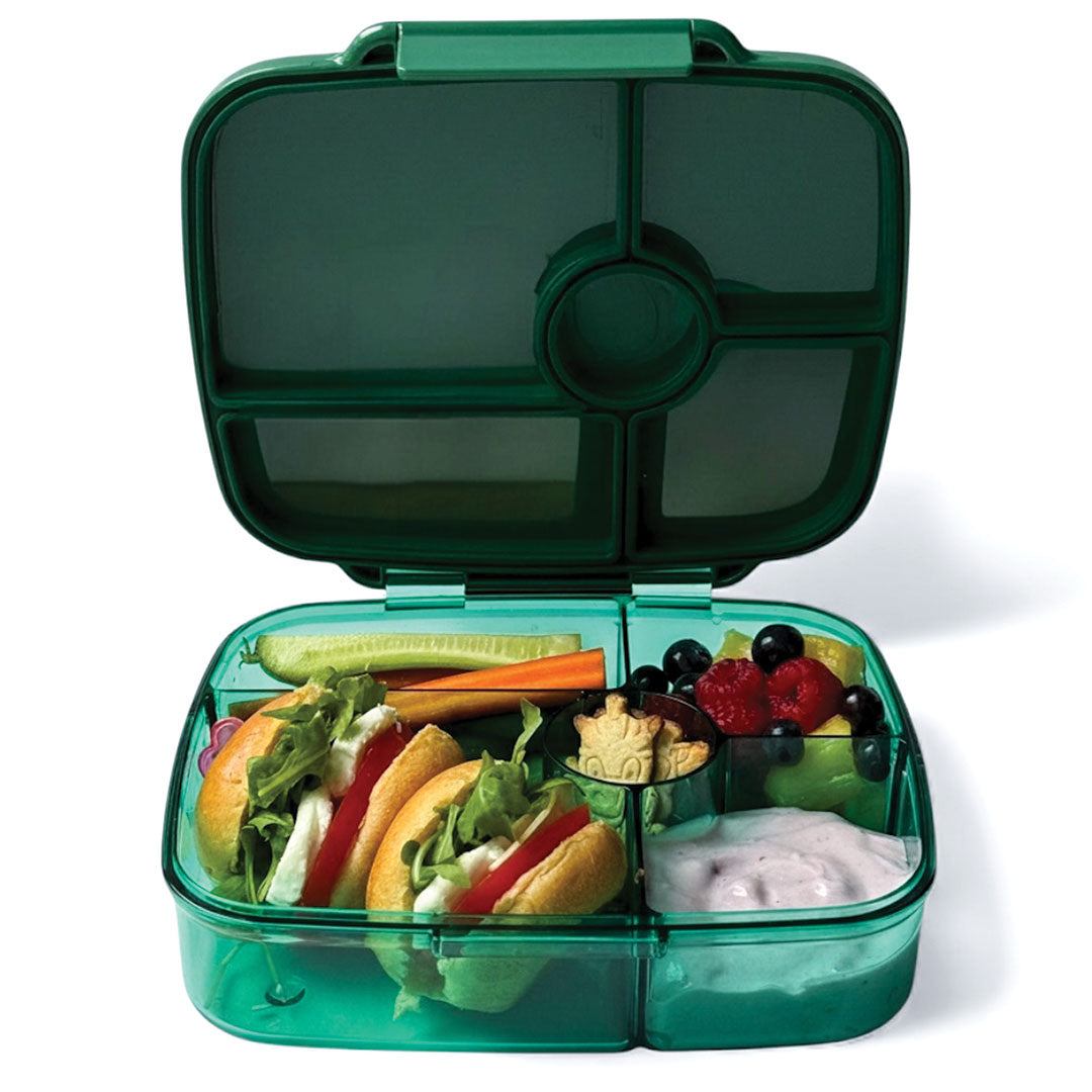 yumbox go bento broodtrommel 5 vakken - lima green