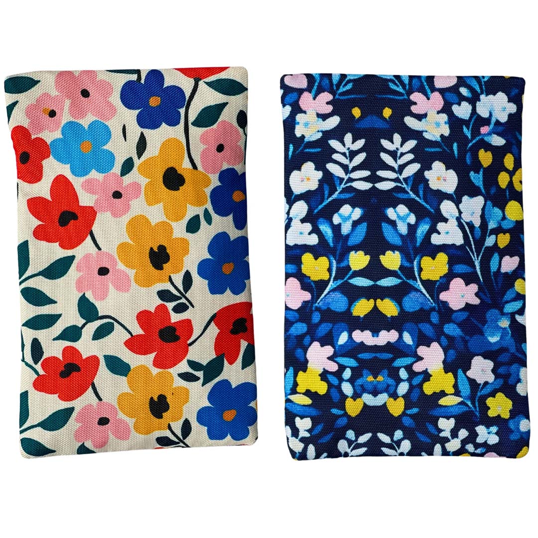yumbox koelelementen - poppies & blue flowers | YUMFLIP20252 | 