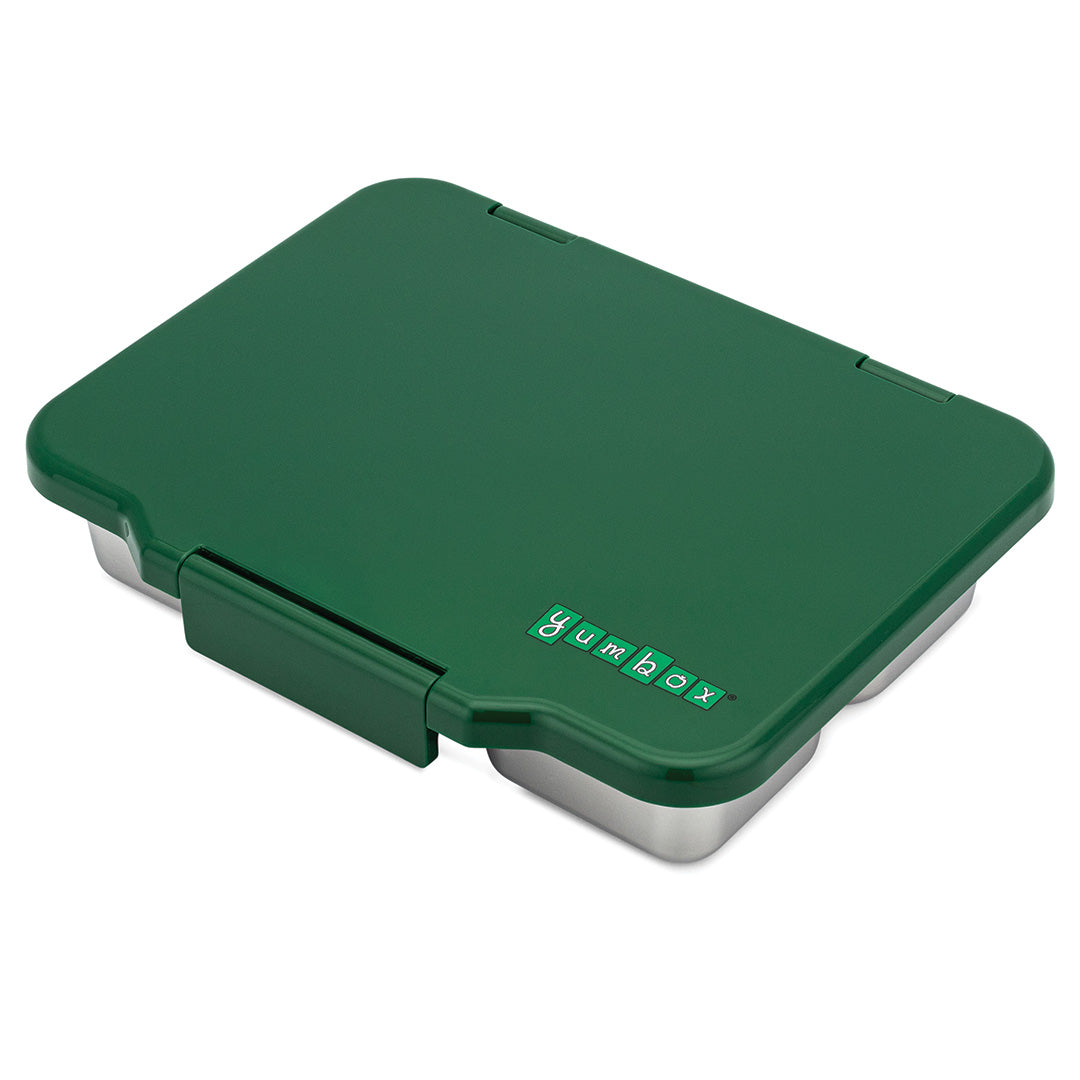yumbox rvs bento broodtrommel 4 vakken - dublin green