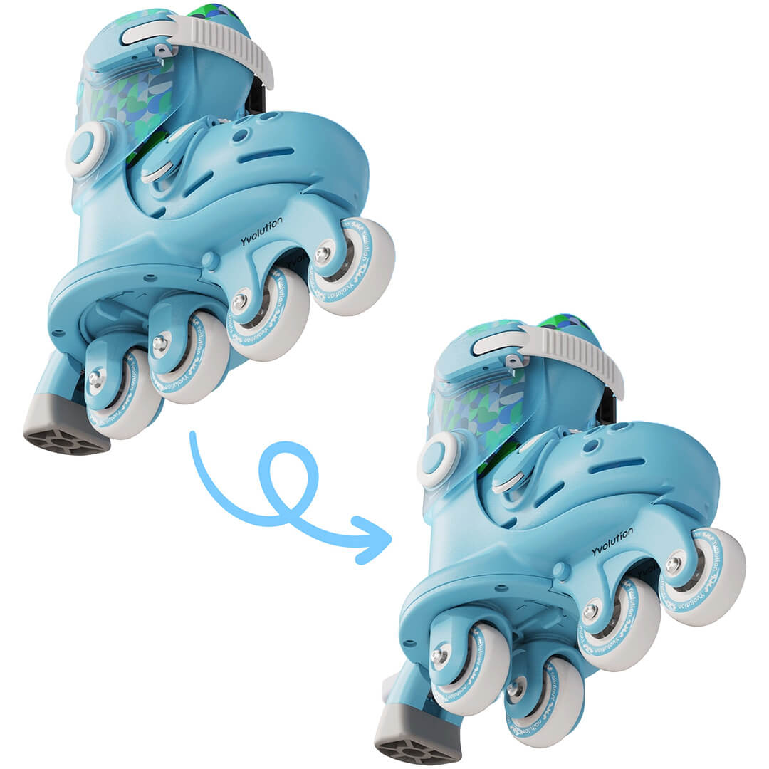 yvolution kinderskeelers blauw - maat 23-28    | 03.YR25B4 | 3