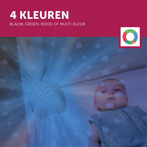 zazu muziekdoos en lichtprojector wally - grijs  | ZA-WALLY-01 | 4