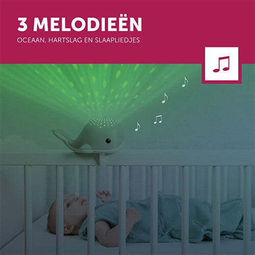 zazu muziekdoos en lichtprojector wally - grijs  | ZA-WALLY-01 | 5