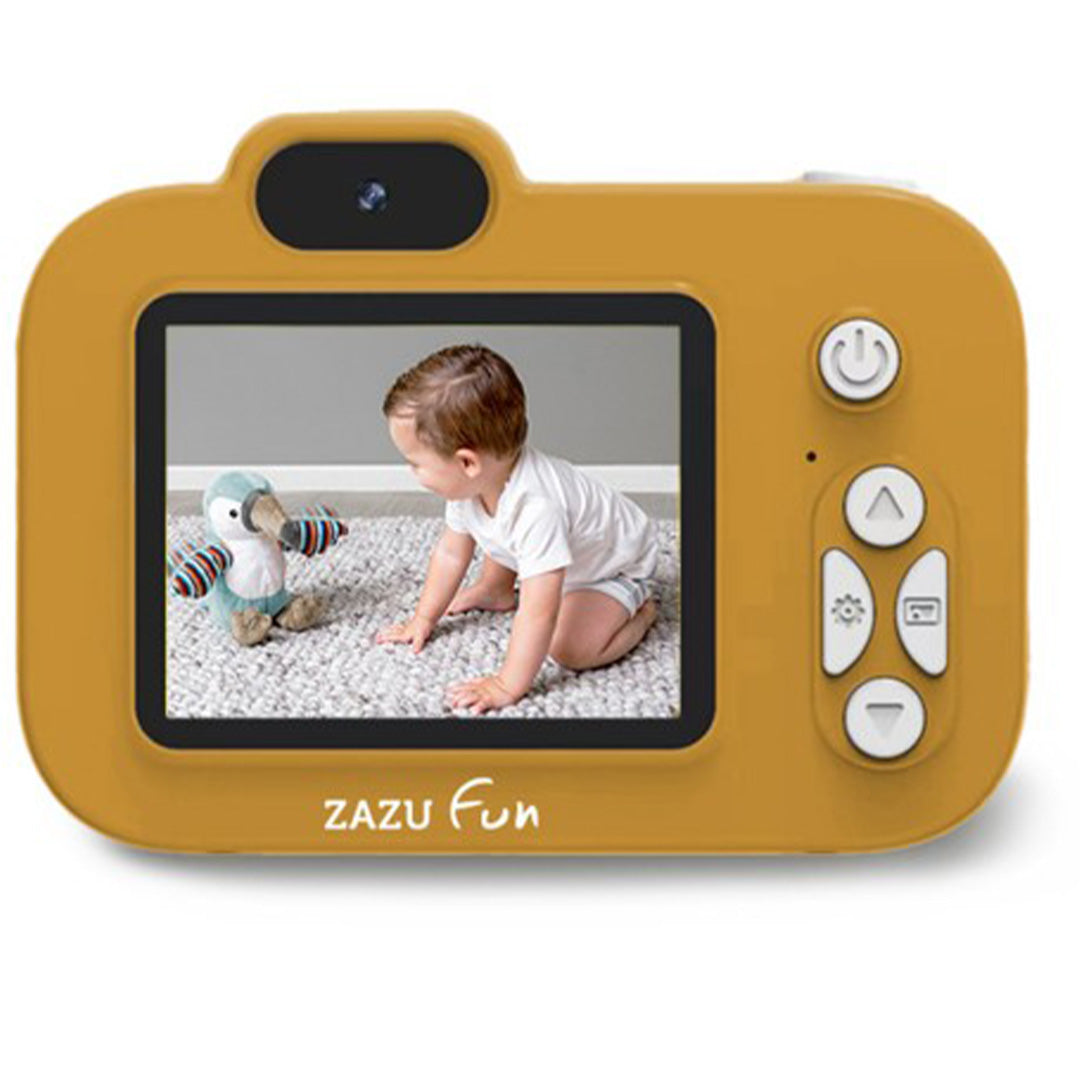 zazu kindercamera digitaal - geel | ZA-CAMERA-01 | 2