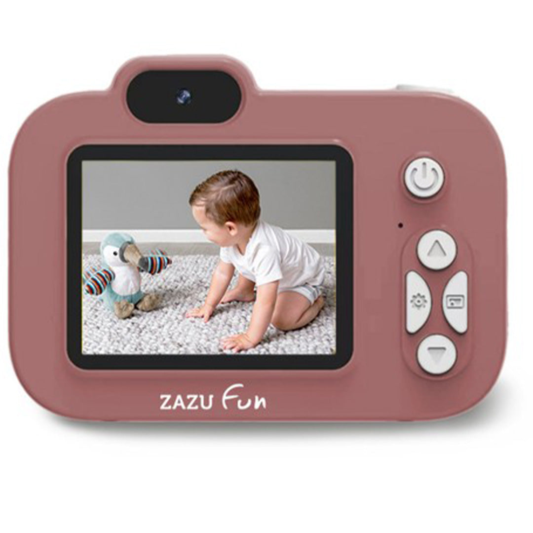 zazu kindercamera digitaal - roze | ZA-CAMERA-03 | 2
