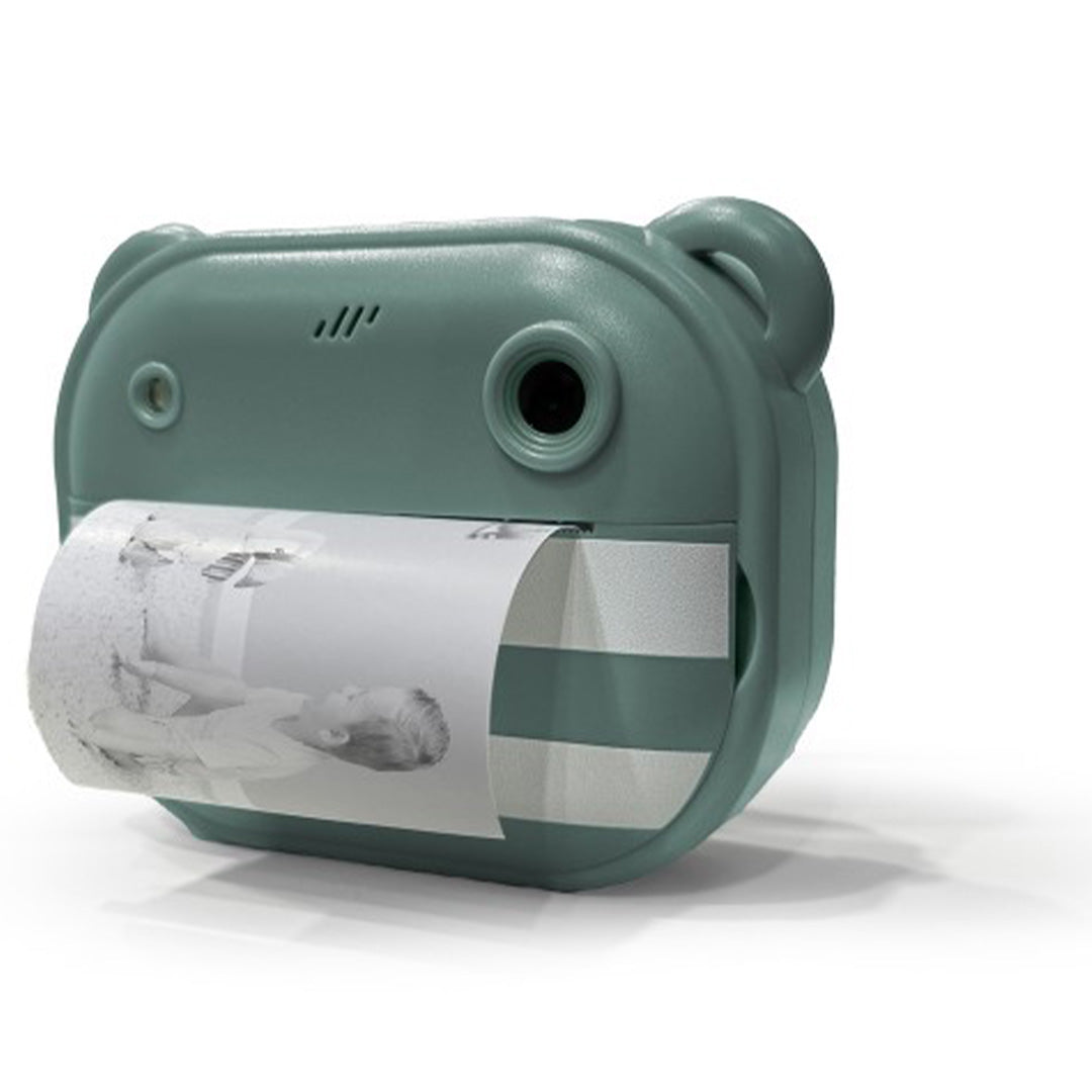 zazu kindercamera met thermische printer - groen | ZA-INSTANTCAMERA-02 | 0