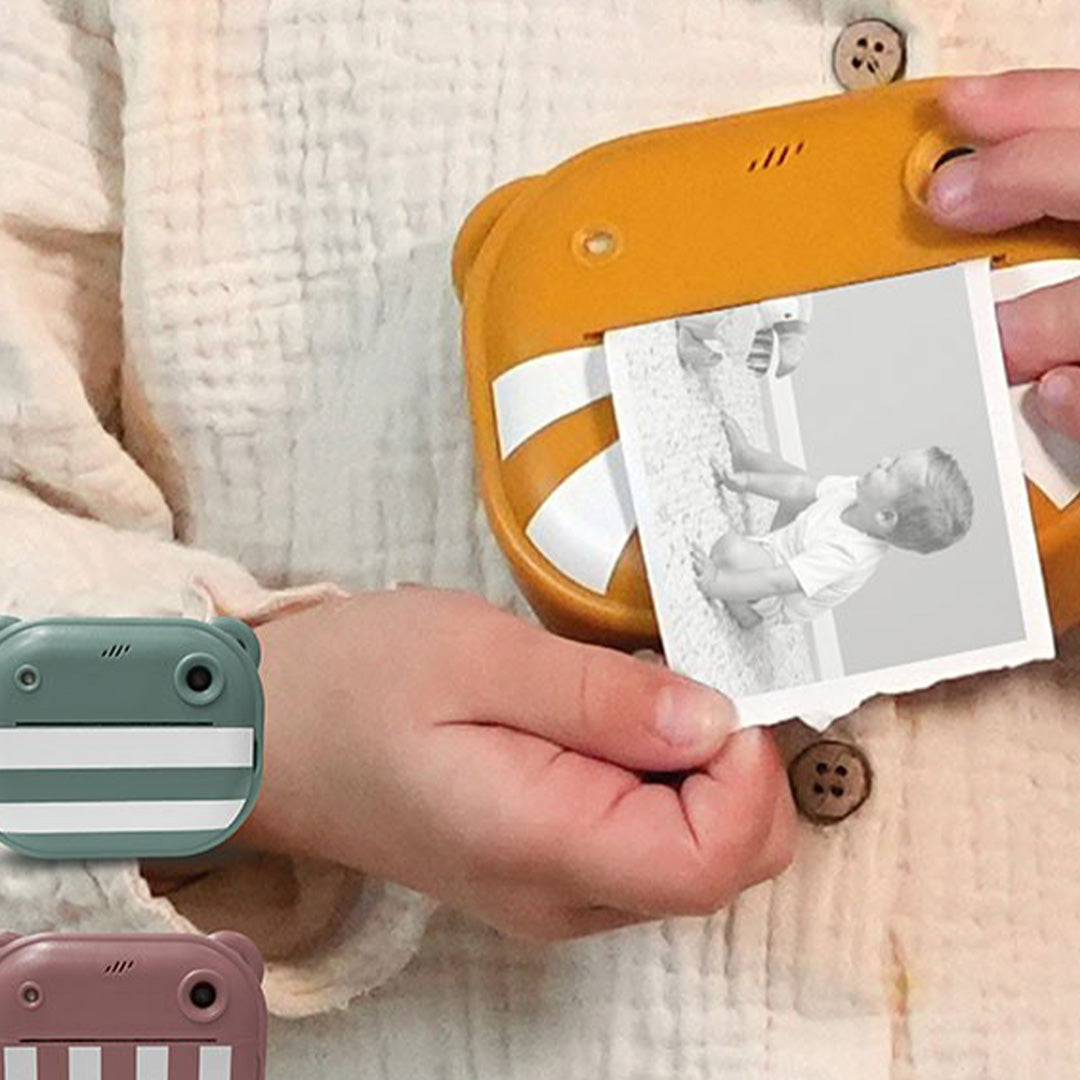 zazu kindercamera met thermische printer - roze | ZA-INSTANTCAMERA-03 | 1