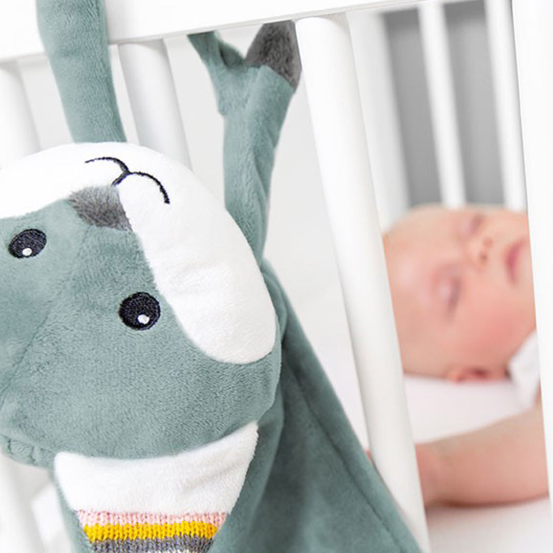 zazu knuffeldoekje met geluid vos felix - blauw | ZA-FELIX-01 | 3