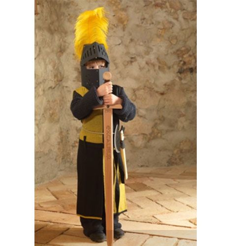 zwaard excalibur met bruin gevest - 50 cm | 410 | 1