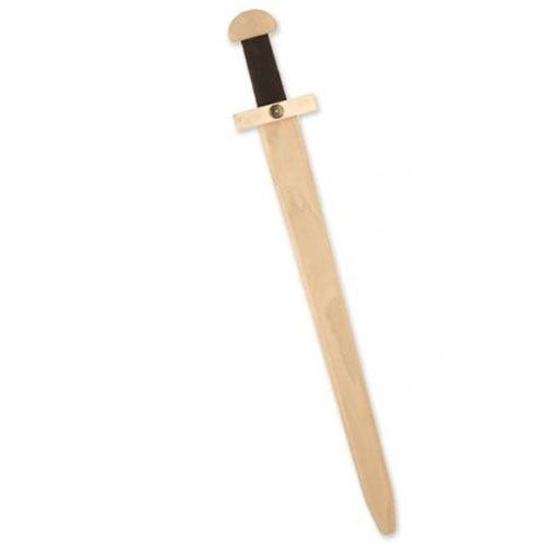 zwaard vikingen met bruin gevest  en schede - 65 cm  | 935 | 1